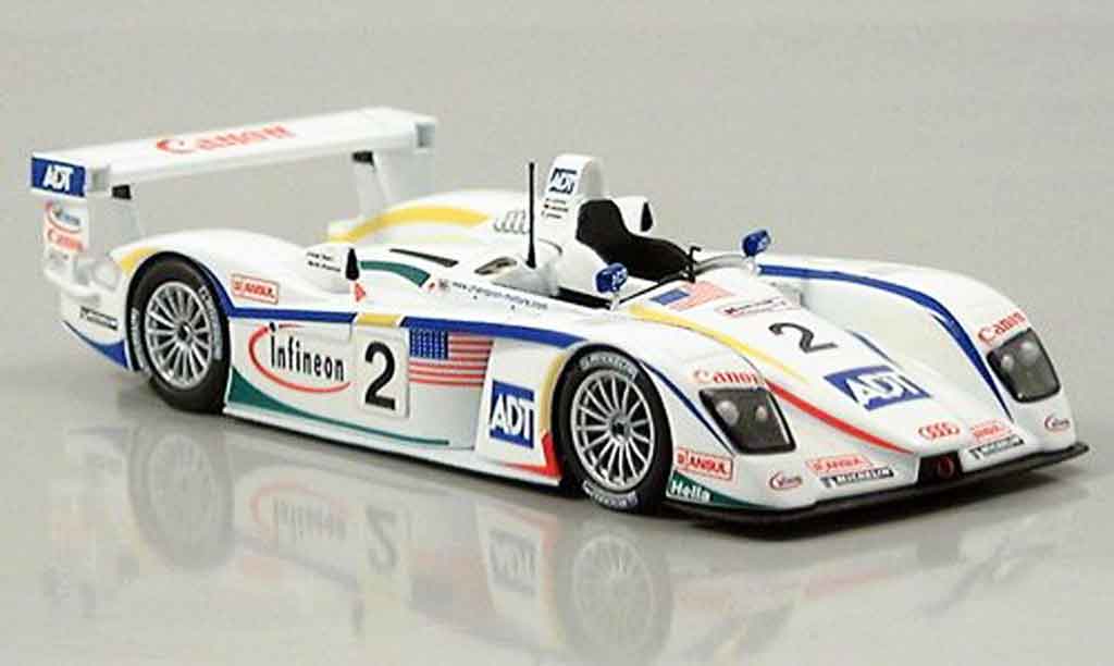Audi R8 2004 1/43 Minichamps 2004 LeMans Letho Werner Pirro diecast model cars