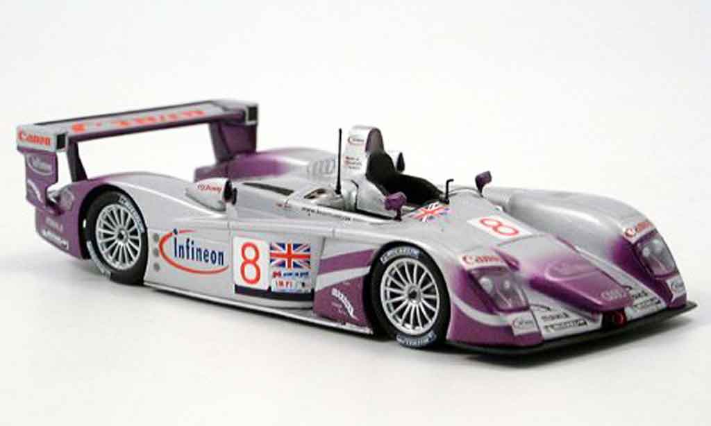 Audi R8 2004 1/43 Minichamps 2004 LeMans No. 8 Biela Kaffer McNish diecast model cars