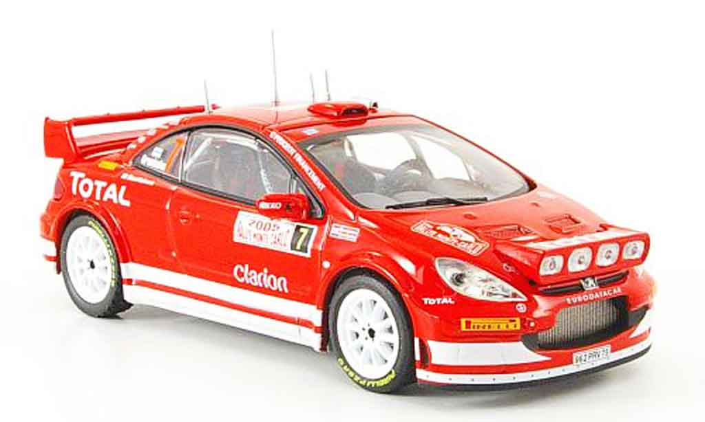 Peugeot 307 WRC 1/43 IXO WRC no. 7 montecarlo diecast model cars