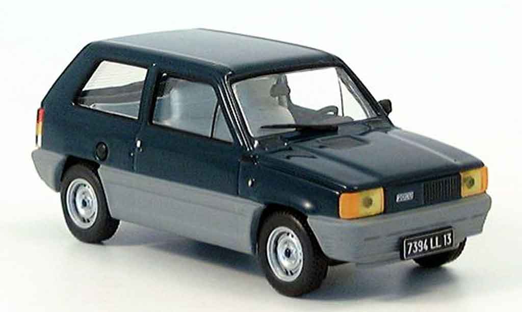 Fiat Panda 1/43 IXO 45 blue 1980 diecast model cars