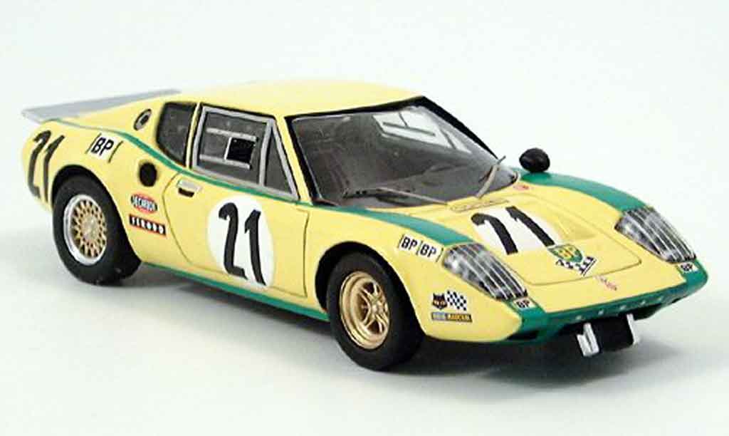 Ligier JS2 1/43 Spark LeMans No. 21 Francois 1972 diecast model cars
