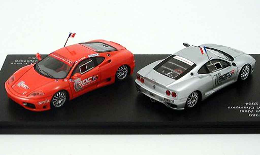 Ferrari 360 Modena 1/43 Red Line Modena set loeb alesi 2004 diecast model cars
