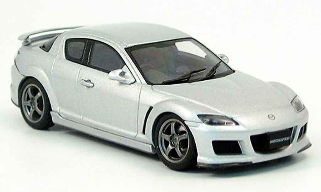 Mazda RX8 1/43 Autoart Speed RX 8 grey metallisee 2004 diecast model cars
