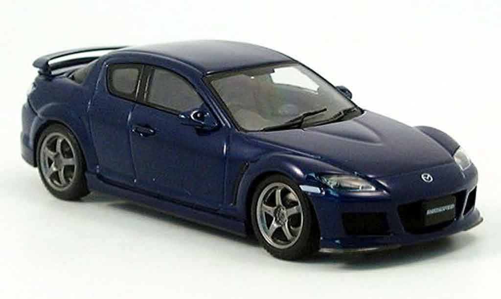 Mazda RX8 1/43 Autoart Speed RX 8 blue 2005 diecast model cars