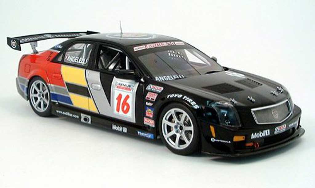 Cadillac CTS-V 1/18 Autoart scca no. 16 angelalli 2004 diecast model cars