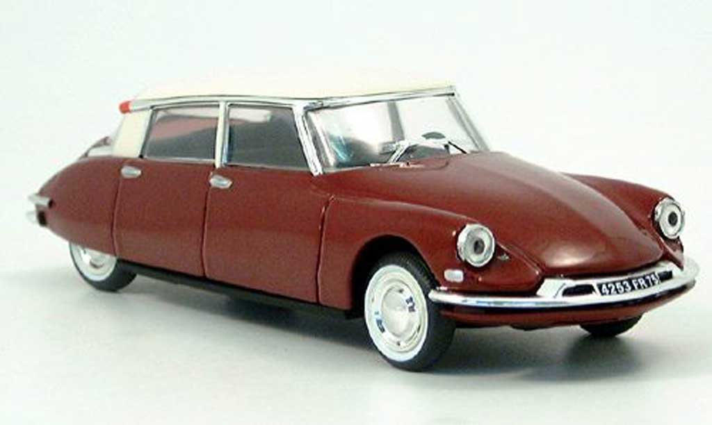 Citroen DS 19 1/43 Nostalgie 19 black-red/white 1956 diecast model cars