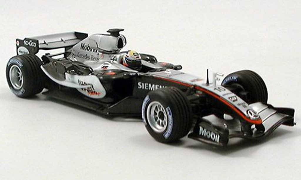 Mercedes F1 2005 1/43 Minichamps 2005 McLaren MP4/20 J.P.Montoya diecast model cars