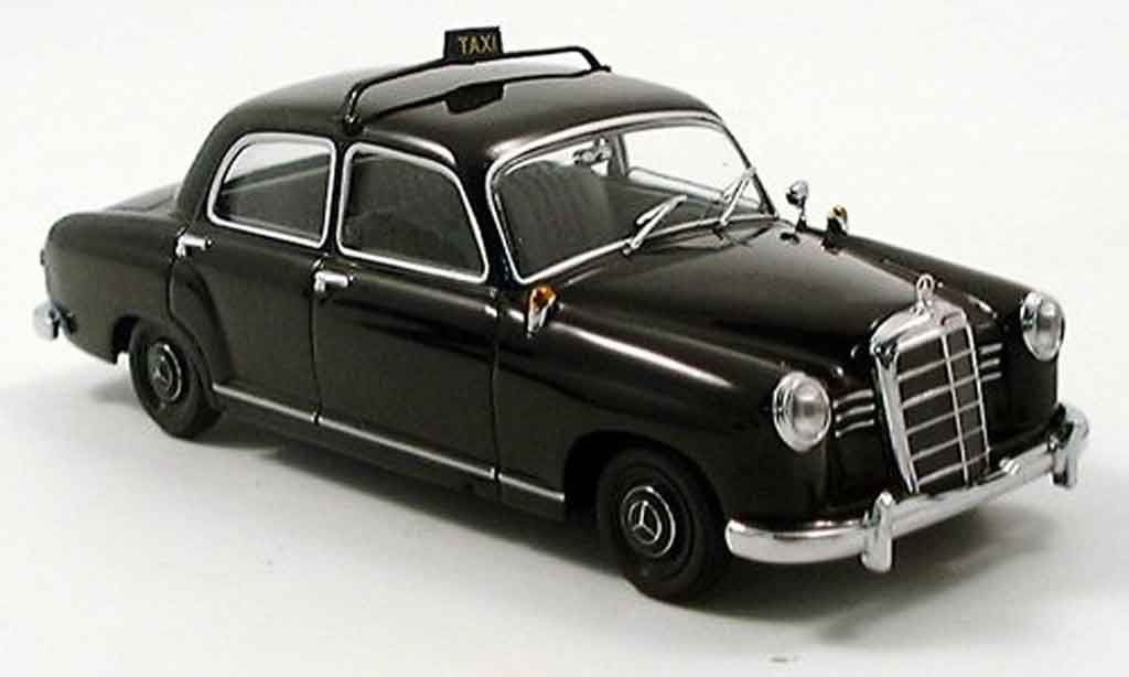 Mercedes 180 1/43 Minichamps Taxi black 1953 diecast model cars