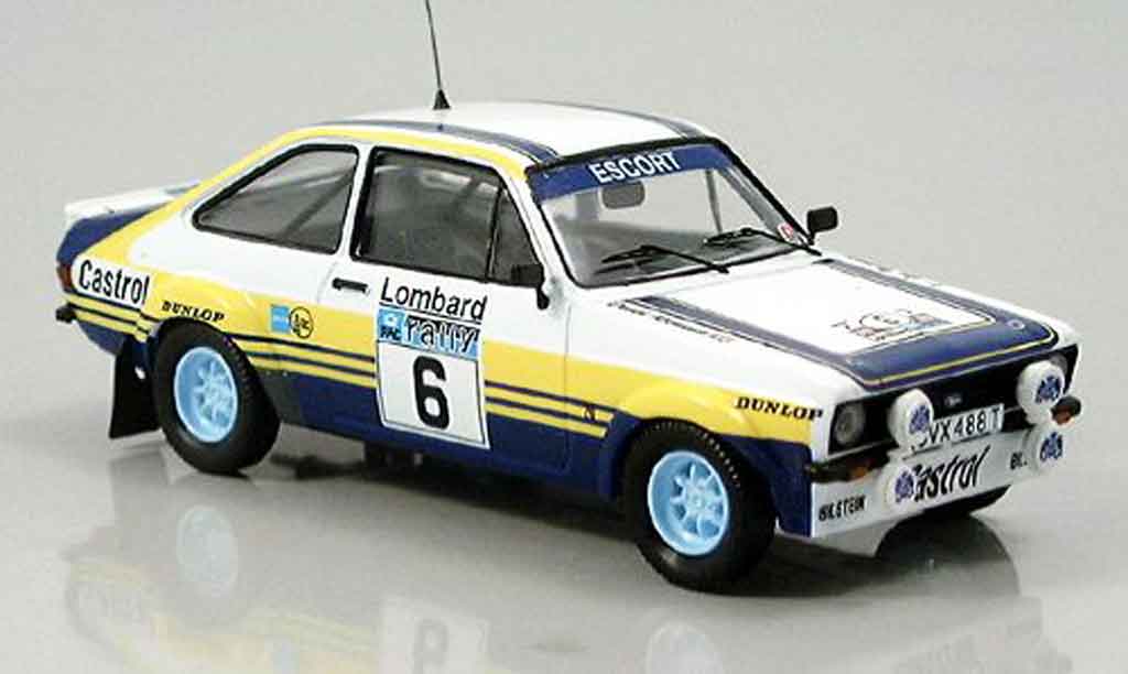 Ford Escort MK2 1/43 Trofeu MK2 RAC Rally Vatanen Richards No. 6 1979 diecast model cars