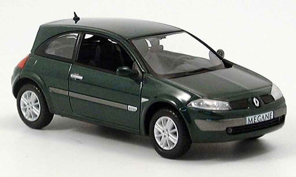 Renault Megane 1/43 Norev grun diecast model cars