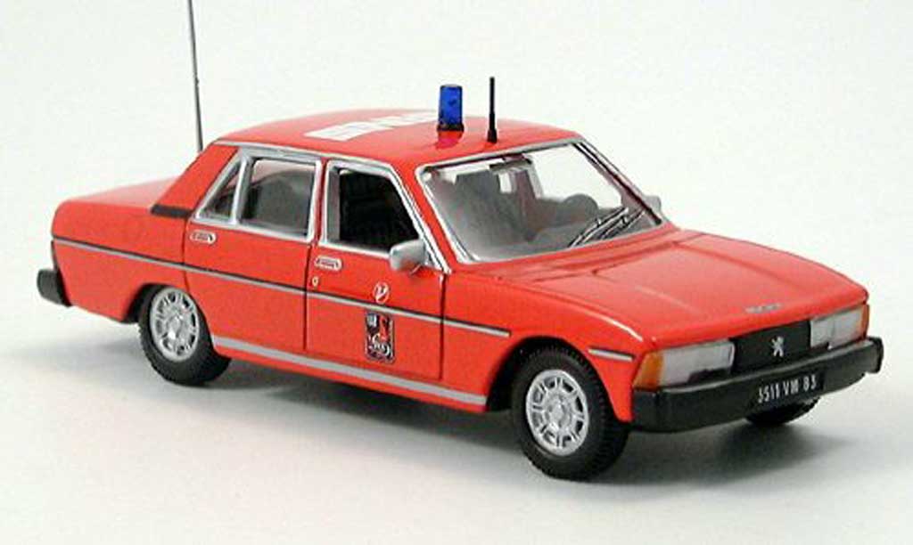 Peugeot 604 1/43 Norev pompiers diecast model cars