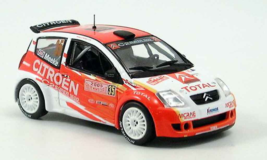 Citroen C2 S1600 1/43 Norev S1600 montecarlo 2005 diecast model cars