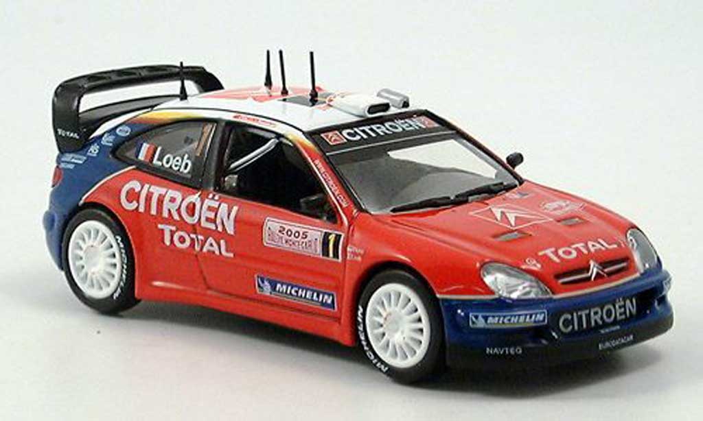 Citroen Xsara WRC 2005 1/43 Norev WRC 2005 No.1 Total Rally Monte Carlo diecast model cars