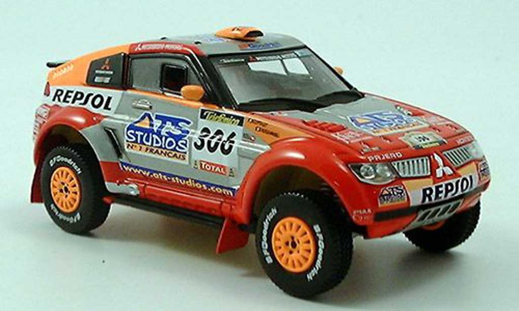 Mitsubishi Pajero 1/43 Norev Rally 2005 diecast model cars