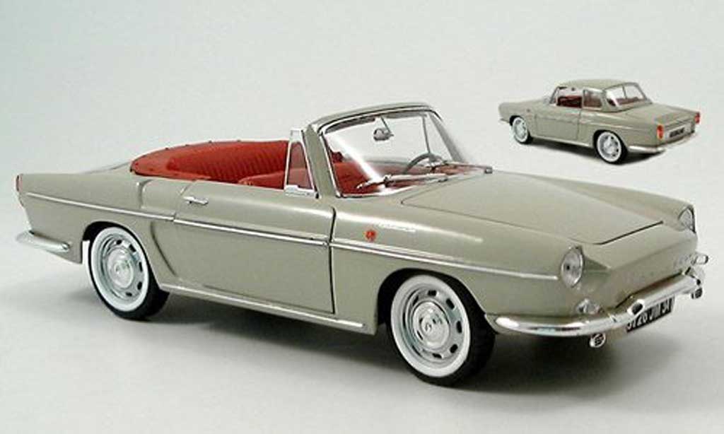 Renault Caravelle 1/18 Norev beige 1966 diecast model cars