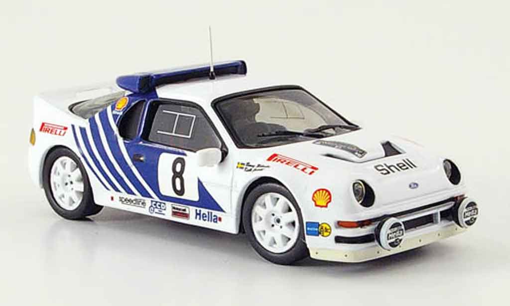 Ford RS 200 1/43 IXO Rally Schweden Grundel Melander 1986 diecast model cars