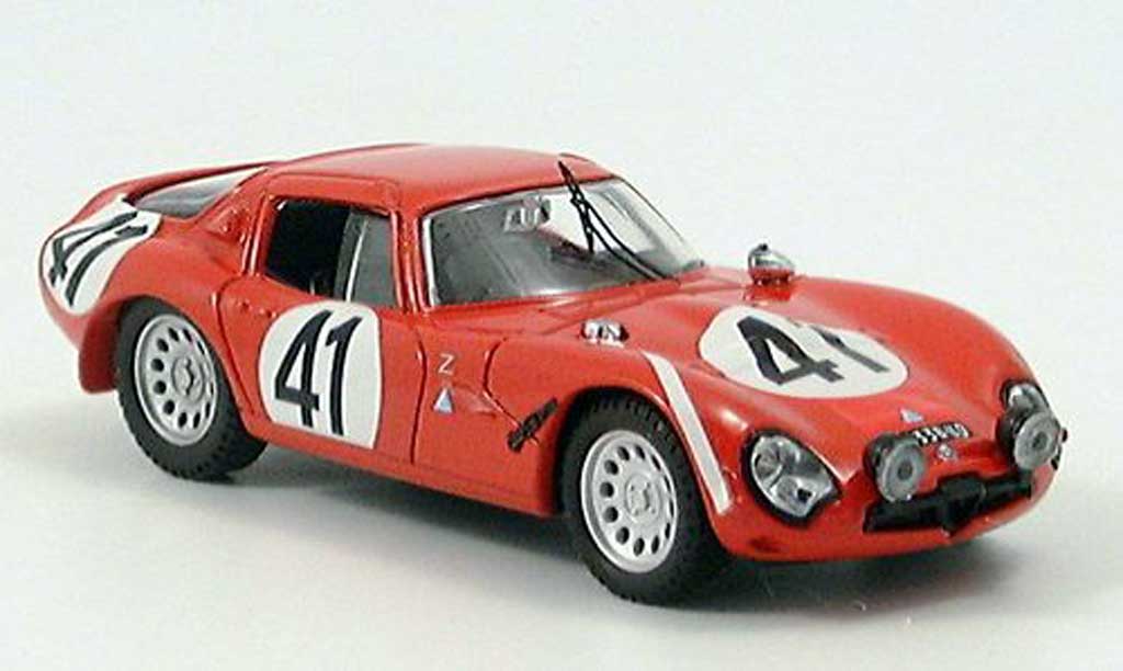 Alfa Romeo TZ2 1/43 Best LM Bussinello-Rolland 1965 diecast model cars
