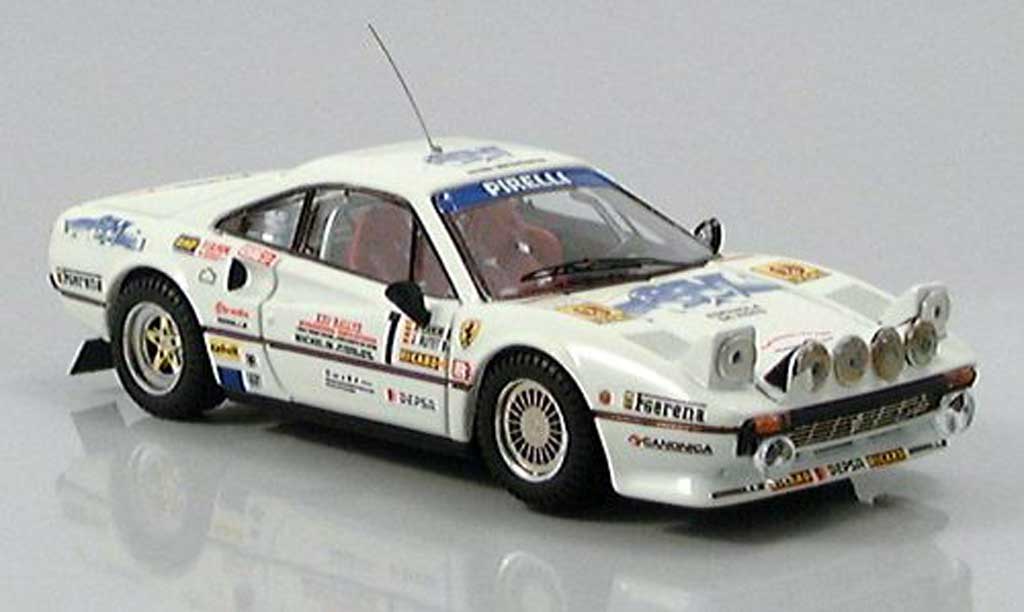 Ferrari 308 GTB 1/43 Best GTB No.1 V. Navvaro 1984 diecast model cars
