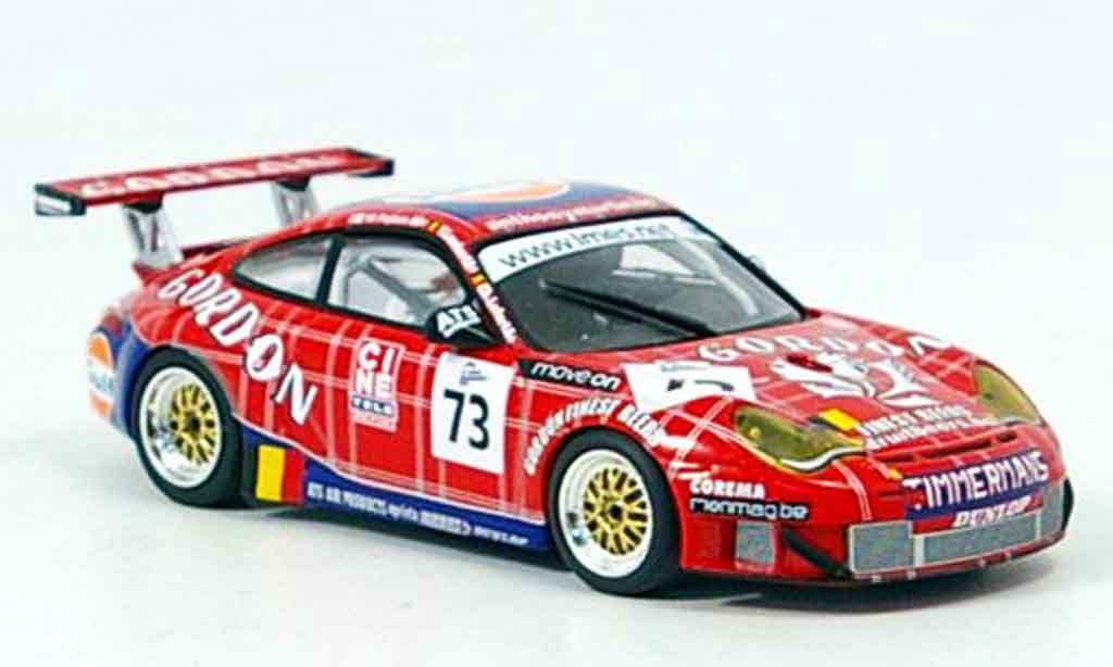 Porsche 996 GT3 RSR 1/43 Minichamps GT3 RSR Spa Lambert Lefort Palttala 2005 diecast model cars