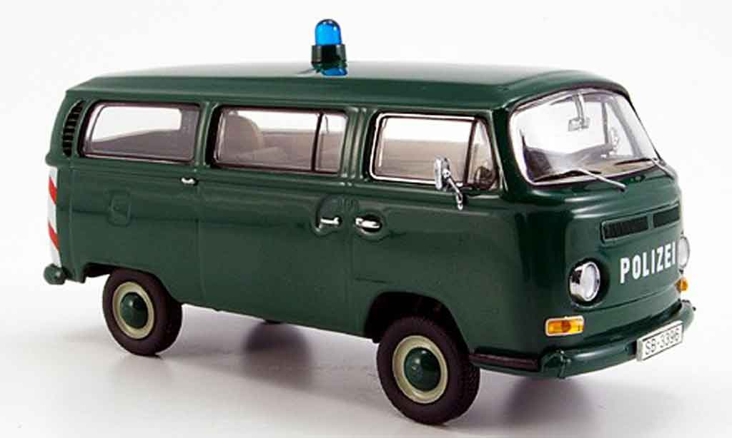Volkswagen Combi 1/43 Schuco bus t2a police diecast model cars