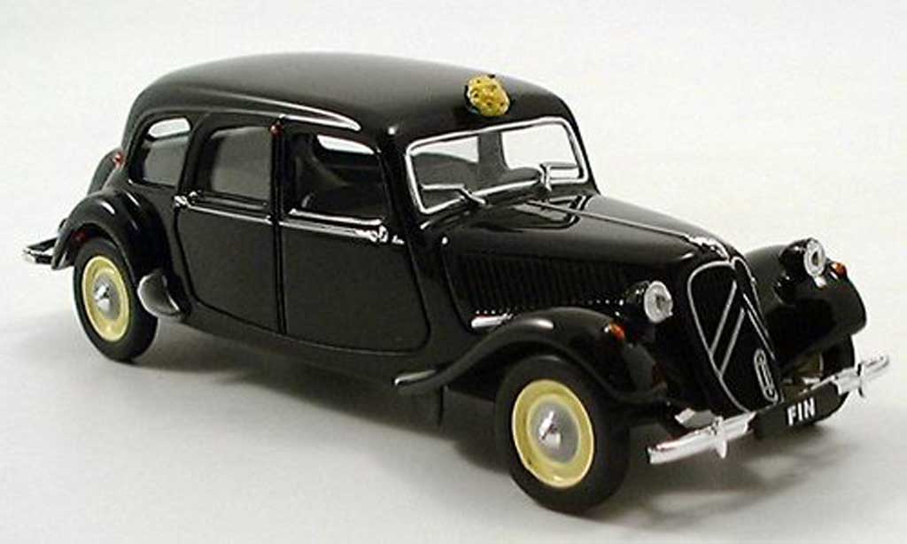 Citroen Traction 11 1/43 Norev 11 CV Familiale black 1957 diecast model cars