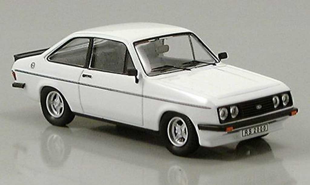 Ford Escort RS 2000 1/43 Trofeu RS 2000 white 1979 diecast model cars