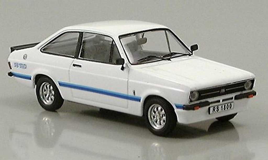 Ford Escort RS 1800 1/43 Trofeu RS 1800 MKII white diecast model cars