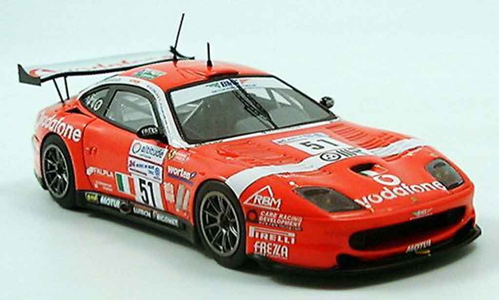Ferrari 550 Maranello 1/43 Red Line Maranello no.51 bms le mans 2005 diecast model cars