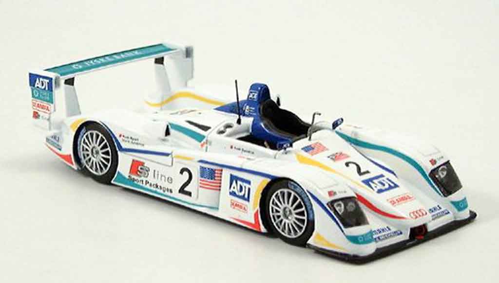Audi R8 2005 1/43 Spark 2005 Team No. 2 LeMans diecast model cars