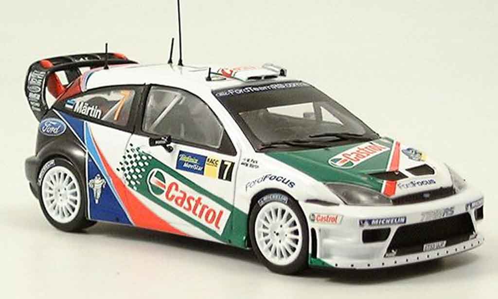 Ford Focus RS WRC 1/43 Minichamps RS WRC Sieger Catalunya Maertin Park 2004 diecast model cars