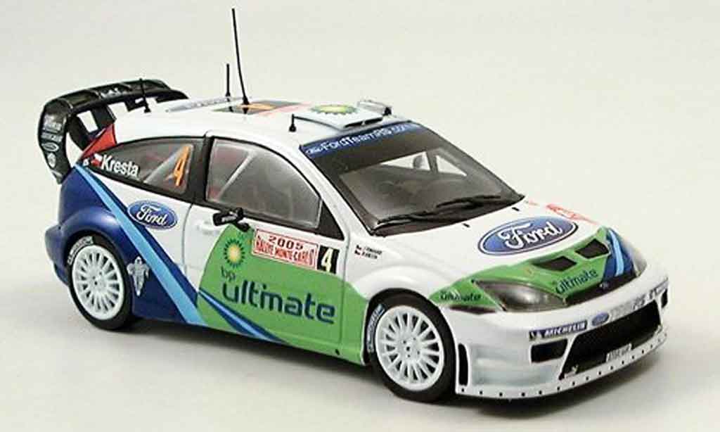 Ford Focus RS WRC 1/43 Minichamps RS WRC MonteCarlo Kresta Tomanek 2005 diecast model cars