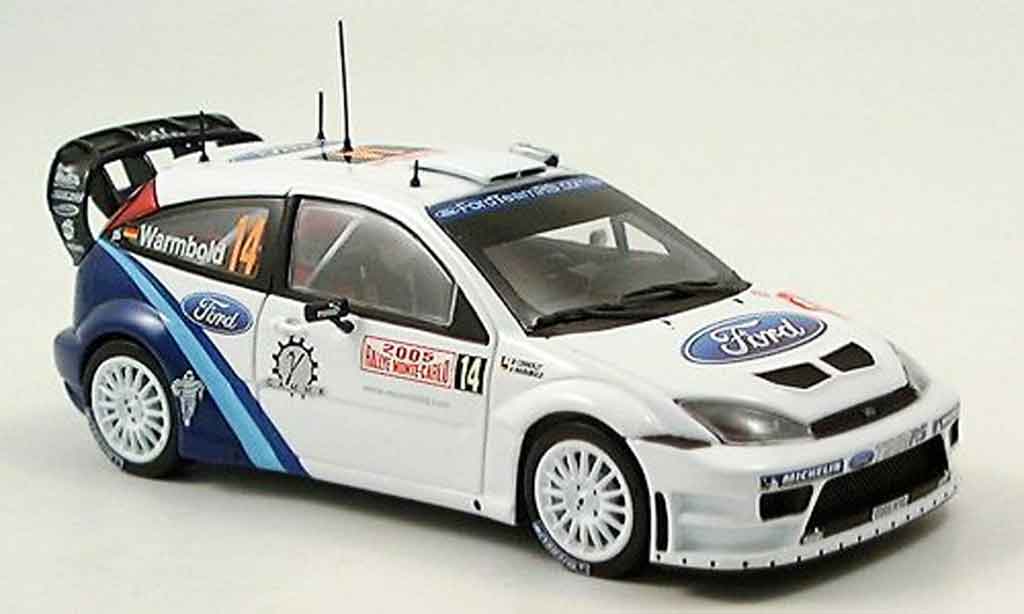 Ford Focus RS WRC 1/43 Minichamps RS WRC MonteCarlo Warmbold Connolly 2005 diecast model cars