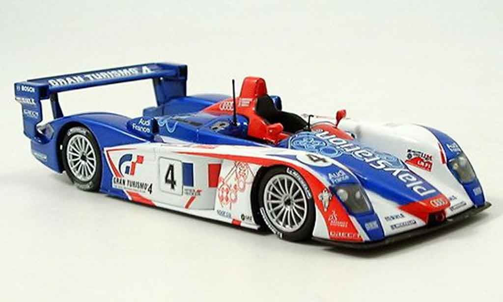 Audi R8 2005 1/43 Minichamps 2005 LM ortelli Gounon Montany 4ter diecast model cars