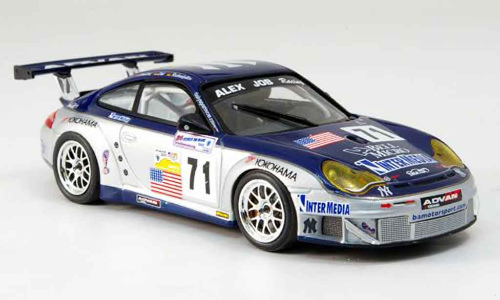 Porsche 996 GT3 RSR 1/43 Minichamps GT3 RSR LM Hindery Rockenfeller Bernhard 2005 diecast model cars