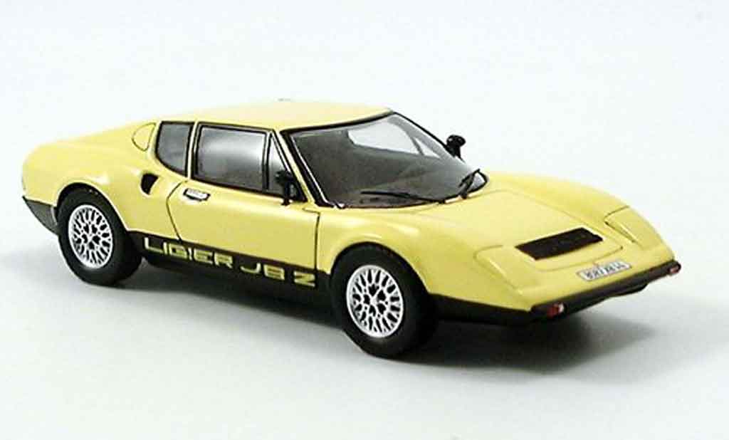 Ligier JS2 1/43 Spark yellow 1972 diecast model cars
