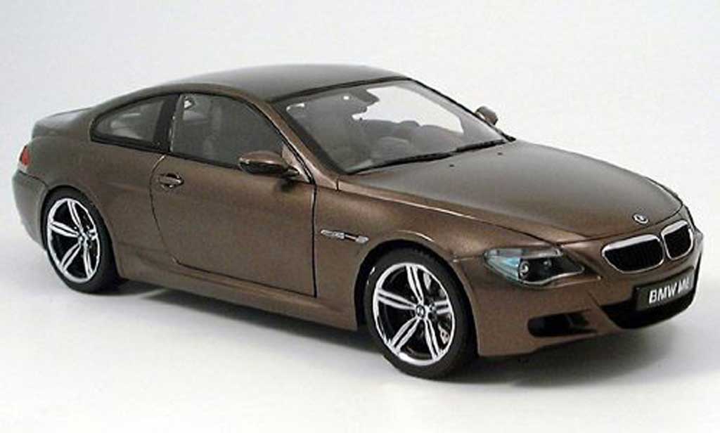 Bmw M6 E63 1/18 Kyosho E63 bronze 2005 diecast model cars