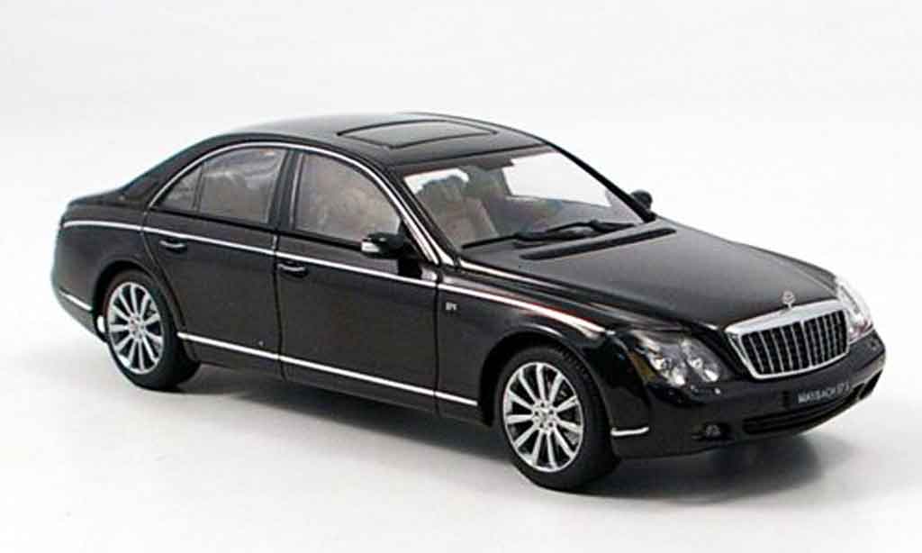 Maybach 57 1/43 Autoart S black 2005 diecast model cars