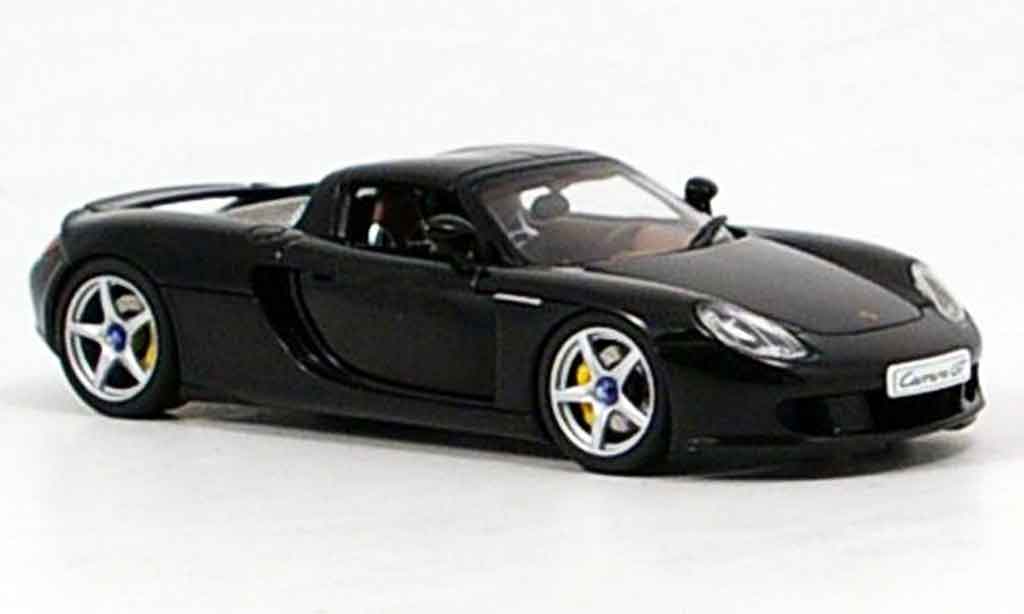 Porsche Carrera GT 1/43 Autoart black 2005 diecast model cars