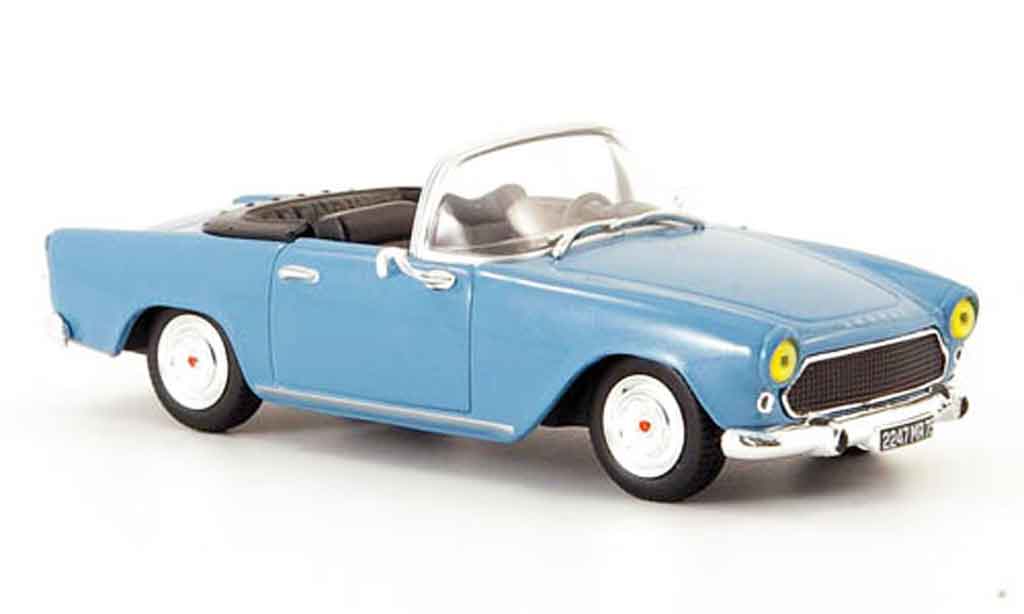 Simca Oceane 1/43 Norev cabrio blue 1956 diecast model cars
