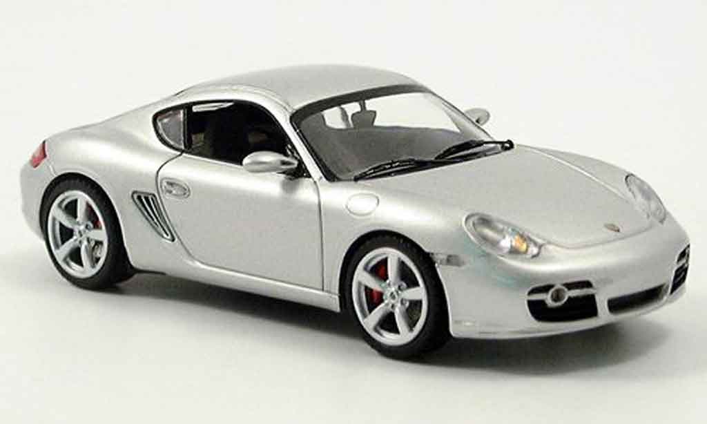 Porsche Cayman S 1/43 Schuco S grey metallisee diecast model cars