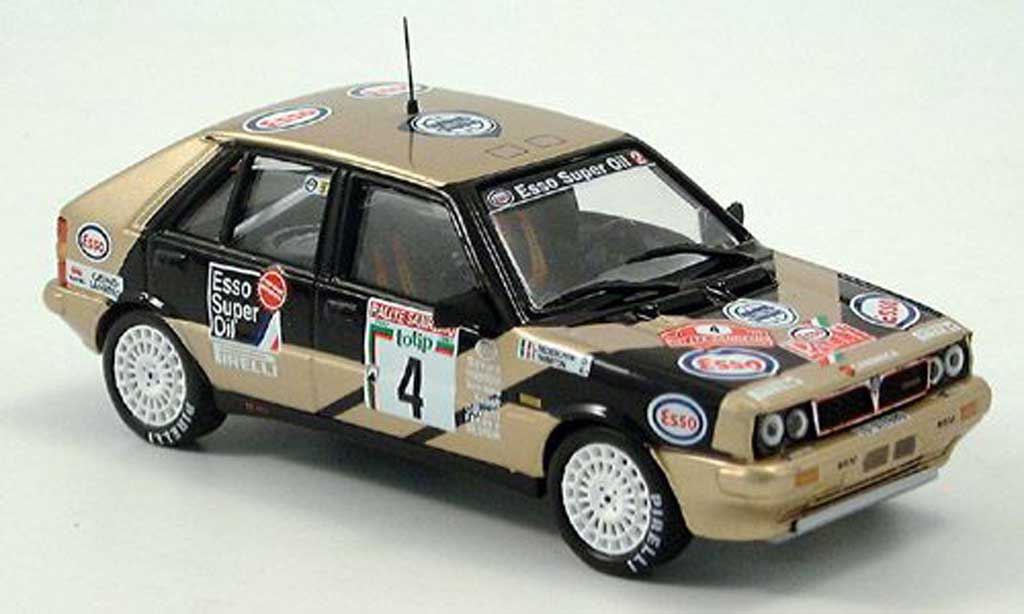 Lancia Delta HF Integrale 1/43 IXO HF Integrale Esso No. 4 1987 diecast model cars