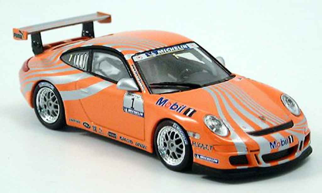 Porsche 997 GT3 CUP 1/43 Minichamps GT3 Cuporange Supercup No. 1 diecast model cars