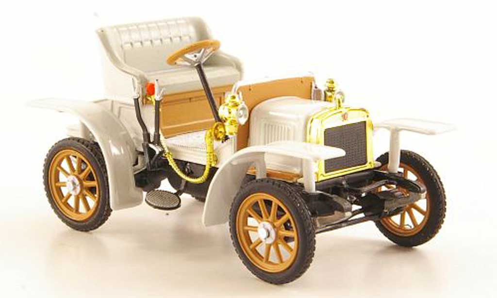 Laurin Klement Voiturette 1/43 Abrex Laurin-Klement white diecast model cars
