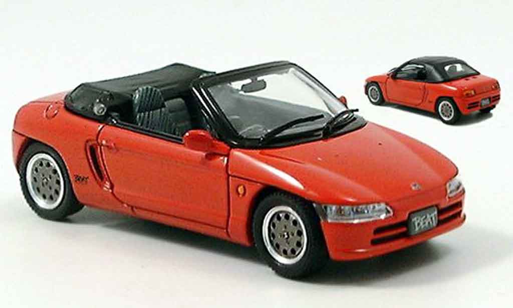 Honda Beat 1/43 Ebbro red 1991 diecast model cars