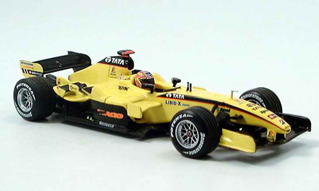 Toyota F1 1/43 Minichamps jordan ej 15 d.monteiro dritter platz g.p. usa 2005 diecast model cars