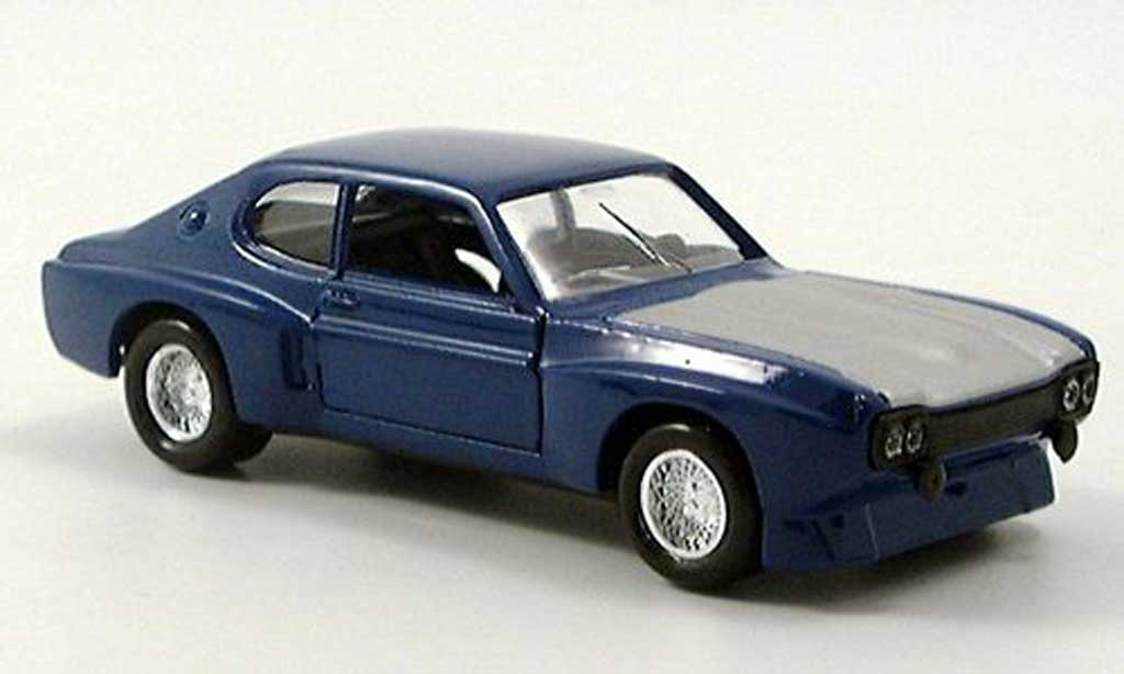 Ford Capri 1973 1/18 Solido 1973 MKI blue diecast model cars