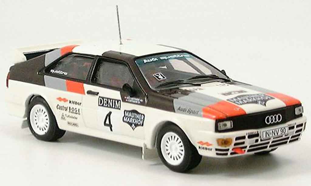 Audi Quattro 1/43 Vitesse No. 4 Sieger Janner Rally diecast model cars