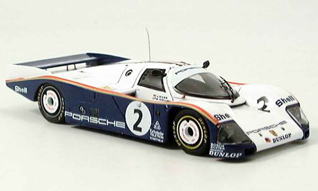 Porsche 962 1986 1/43 Spark 1986 No. 2 Le Mans diecast model cars