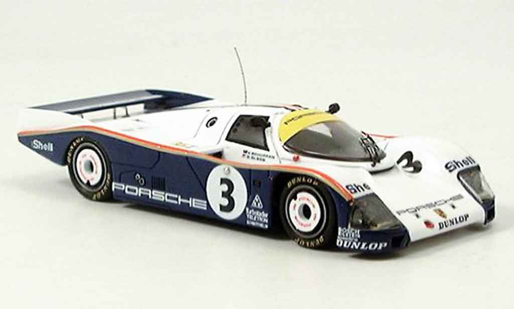 Porsche 962 1986 1/43 Spark 1986 No. 3 Le Mans diecast model cars