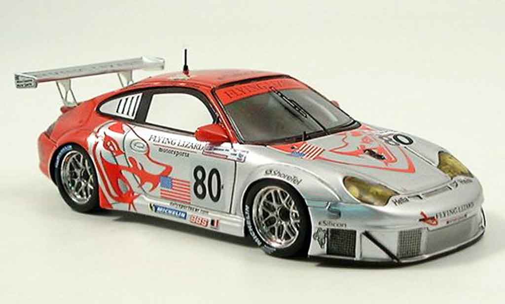 Porsche 996 GT3 RSR 1/43 Spark GT3 RSR No. 80 Le Mans 2005 diecast model cars